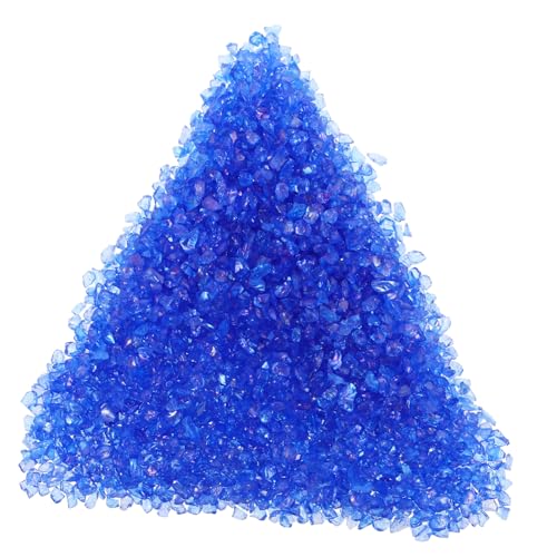 Angoily Zerkleinerte Glaschips Nagelkunst Dekorationen Unregelmäßige Nail Charms Glänzende DIY Nail Art Zubehör für Maniküre Schmuck Handwerk von Angoily