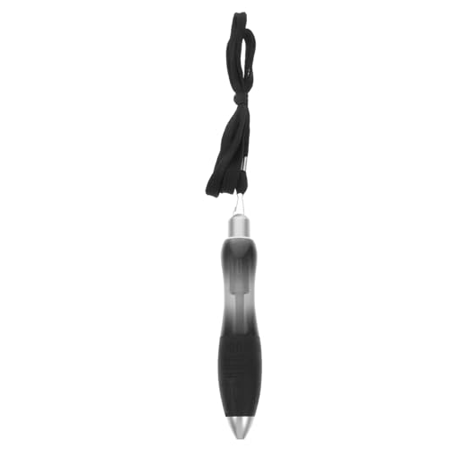 Angoily dicke Stifte kurze Stifte fetter Stift gewichteter Stift gewichtete Stifte Fette Stifte Ergonomischer Stift großer Stift Kugelschreiber aus Seil Jumbo-Stift Plastik Schwarz von Angoily
