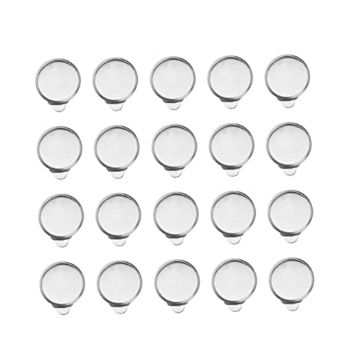 Angoily zarte Ohrringe Zubehör Ohren Ohrhaken Silber durchbohrt Clip-Ohrring ohrringe clips ohrring clip Ohrring Selber Machen schöner Ohrclip ohrclips schmuck selber machen Silver von Angoily