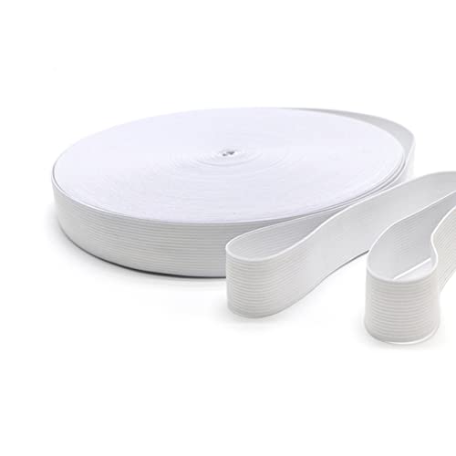 Gummiband Nähen - Gummiband 20MM 40 Meter - Flache - Elastische Band Gummiband Für Nähen Kleidung Weiß Gummiband Nähen - Gummiband 20MM 40 Meter - Flache - Elastische Band Gummiband Für Nähen Kleidung Weiß von Anicy
