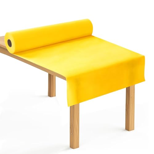 Anise Star Tischdeckenrolle 1,1x30m, Gelb, Einweg Stoffähnlich, Flexibel Zuschneidbar, Platzsparend Für Bankettfeiern Geburtstagsfeiern Und Eventdekoration Anise Star Tischdeckenrolle 1,1x30m, Gelb, Einweg Stoffähnlich, Flexibel Zuschneidbar, Platzsparend Für Bankettfeiern Geburtstagsfeiern Und Eventdekoration von Anise Star