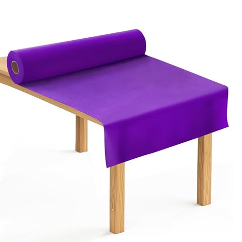 Anise Star Tischdeckenrolle 1x45m, Lila, Einweg Stoffähnlich, Flexibel Zuschneidbar, Platzsparend Für Bankettfeiern Geburtstagsfeiern Und Eventdekoration Anise Star Tischdeckenrolle 1x45m, Lila, Einweg Stoffähnlich, Flexibel Zuschneidbar, Platzsparend Für Bankettfeiern Geburtstagsfeiern Und Eventdekoration von Anise Star