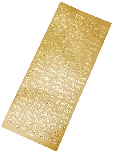 Anita Umriss Aufkleber - Relative Nachrichten - Gold Anita Umriss Aufkleber - Relative Nachrichten - Gold von Anita's