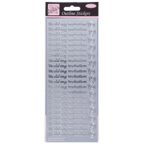 Anita's ANT 8101201 Ameise Scrapbooking-Stickers, Silber, Einheitsgröße Anita's ANT 8101201 Ameise Scrapbooking-Stickers, Silber, Einheitsgröße von Anita's