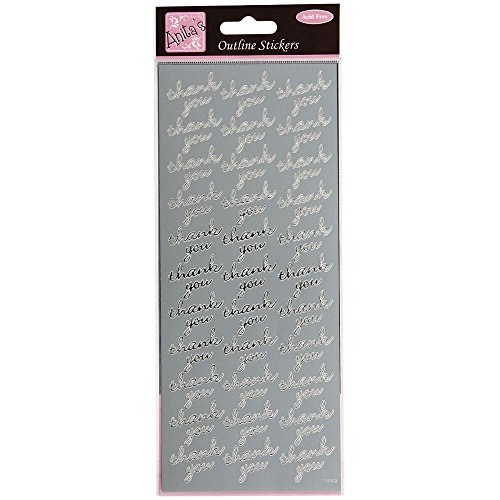 Anita's ANT 8101509 Scrapbooking-Stickers, Silber, Einheitsgröße Anita's ANT 8101509 Scrapbooking-Stickers, Silber, Einheitsgröße von Anita's