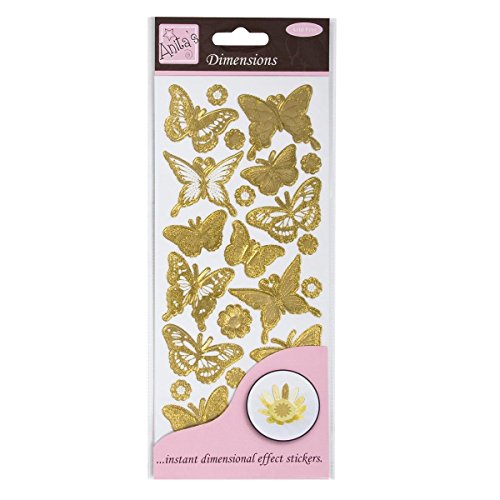 Anita's Scrapbooking-Stickers, Goldfarben, Gold, Einheitsgröße Anita's Scrapbooking-Stickers, Goldfarben, Gold, Einheitsgröße von Anita's