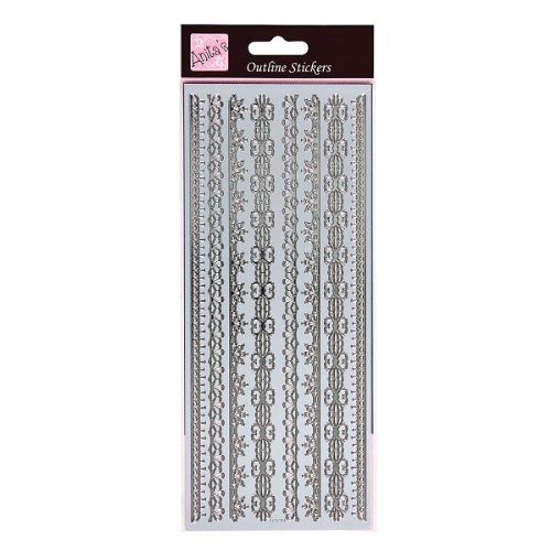 Anita's Scrapbooking-Stickers, Silber, Einheitsgröße Anita's Scrapbooking-Stickers, Silber, Einheitsgröße von Anita's