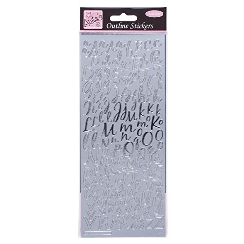 Anita's Scrapbooking-Stickers, Silber, Einheitsgröße Anita's Scrapbooking-Stickers, Silber, Einheitsgröße von Anita's