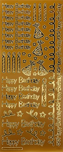 Anitas Alles- Gute zum Geburtstagentwurfsaufkleber, Gold Anitas Alles- Gute zum Geburtstagentwurfsaufkleber, Gold von Anita's