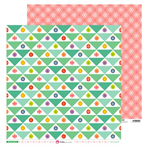 Anita & Seine Welt Pack Papiere Happy Party Weihnachten 30,5 x 30,5 cm 5 von Anita y Su Mundo