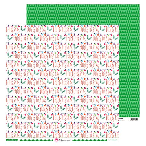Anita & Seine Welt Pack Papiere Happy Party Weihnachten 30,5 x 30,5 cm 5 Anita & Seine Welt Pack Papiere Happy Party Weihnachten 30,5 x 30,5 cm 5 von Anita y Su Mundo