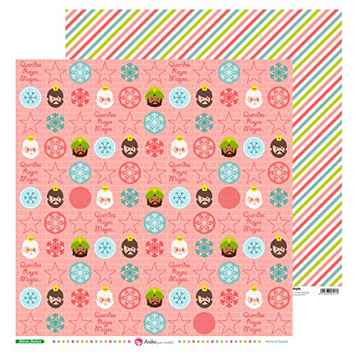 Anita & Seine Welt Pack Papiere Happy Party Weihnachten 30,5 x 30,5 cm 5 Anita & Seine Welt Pack Papiere Happy Party Weihnachten 30,5 x 30,5 cm 5 von Anita y Su Mundo