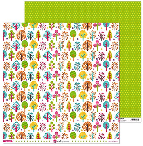 Anita & Seine Welt Papier Scrapbooking 12 x 12 cm, 5 Stück Anita & Seine Welt Papier Scrapbooking 12 x 12 cm, 5 Stück von Anita y Su Mundo