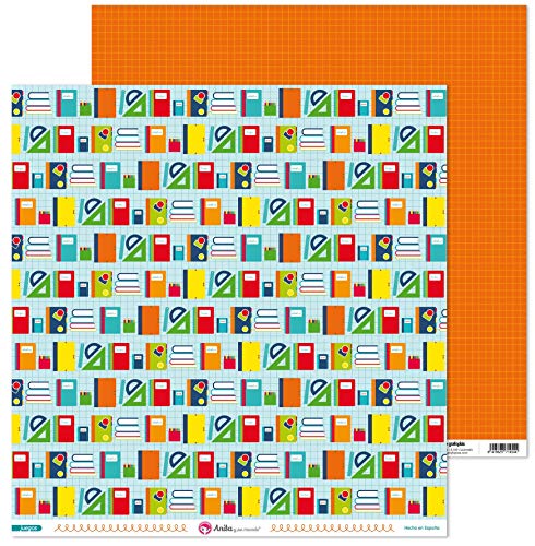 Anita & Seine Welt Sammelkartenspiel für Scrapbooking, Papier, Cole, 30,5 x 30,5 cm von Anita y Su Mundo