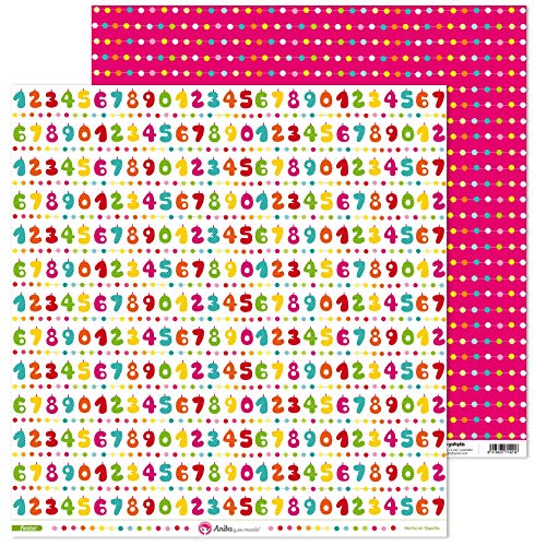 Anita & Seine Welt Scrapbooking Papier 12 x 12 cm, 5 Stück Anita & Seine Welt Scrapbooking Papier 12 x 12 cm, 5 Stück von Anita y Su Mundo