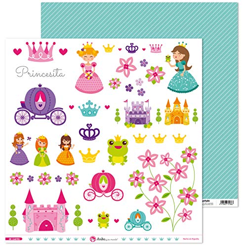 Anita y Su Mundo 37019710 Colección de Cuento Scrapbooking-Papier, Zuschneidbar, 30.5 x 30.5 cm Anita y Su Mundo 37019710 Colección de Cuento Scrapbooking-Papier, Zuschneidbar, 30.5 x 30.5 cm von Anita y Su Mundo