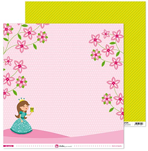 Anita y Su Mundo 37019714 Colección de Cuento Scrapbooking-Papier, Layout Schlösser, 30.5 x 30.5 cm von Anita y Su Mundo