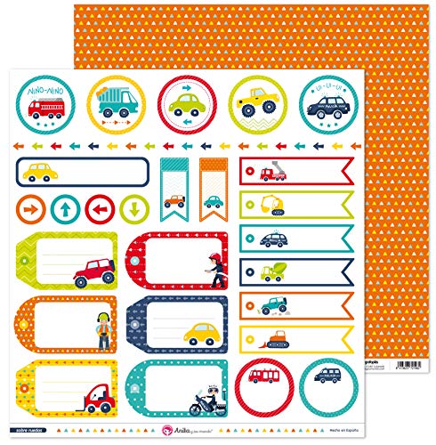 Anita y Su Mundo 37019721 Colección Sobre Ruedas Scrapbooking-Papier, Polizeiautos, 30.5 x 30.5 cm Anita y Su Mundo 37019721 Colección Sobre Ruedas Scrapbooking-Papier, Polizeiautos, 30.5 x 30.5 cm von Anita y Su Mundo
