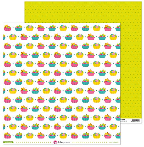Anita y Su Mundo 37019727 Colección Mascotas Scrapbooking-Papier, Körbe, 30.5 x 30.5 cm Anita y Su Mundo 37019727 Colección Mascotas Scrapbooking-Papier, Körbe, 30.5 x 30.5 cm von Anita y Su Mundo