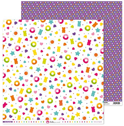 Anita y Su Mundo 37019735 Colección Mis Chuches Scrapbooking-Papier, Gelee, 30.5 x 30.5 cm Anita y Su Mundo 37019735 Colección Mis Chuches Scrapbooking-Papier, Gelee, 30.5 x 30.5 cm von Anita y Su Mundo