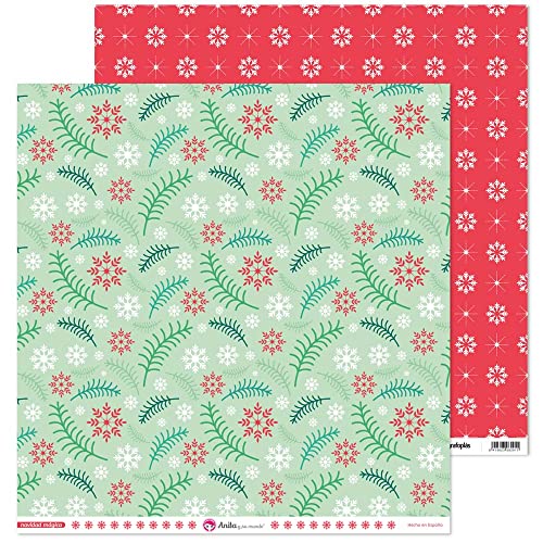 Anita y su mundo 37018860 Scrapbooking-Kartoffeln, doppelseitig, bedruckt, Weihnachtsflaken und Weihnachtsblätter, 30,5 x 30,5 cm, magische Weihnachtskollektion Anita y su mundo 37018860 Scrapbooking-Kartoffeln, doppelseitig, bedruckt, Weihnachtsflaken und Weihnachtsblätter, 30,5 x 30,5 cm, magische Weihnachtskollektion von Anita y Su Mundo