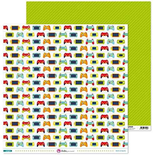 Anita und seine Welt Scrapbooking-Papier, 12 x 12 cm, 5 Stück Anita und seine Welt Scrapbooking-Papier, 12 x 12 cm, 5 Stück von Anita y Su Mundo