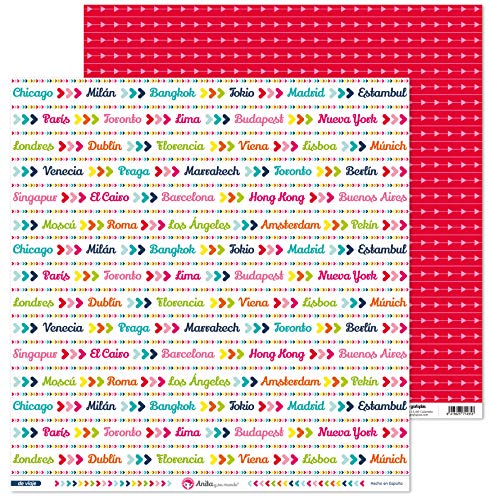 Anita und seine Welt Scrapbooking-Papier, 12 x 12 cm, 5 Stück Anita und seine Welt Scrapbooking-Papier, 12 x 12 cm, 5 Stück von Anita y Su Mundo