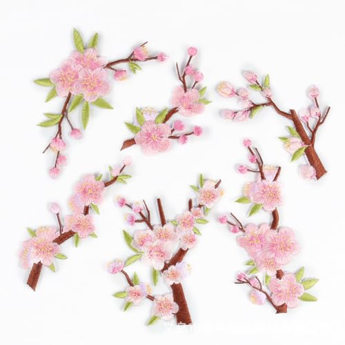 6 Stück Bestickte Blumen Aufnäher zum Aufbügeln - Hochwertige Bügel-Patches für Jeans, Hemden, Jacken & Kleidung - Einfache Applikation für Nähen, Basteln & Verzierung 6 Stück Bestickte Blumen Aufnäher zum Aufbügeln - Hochwertige Bügel-Patches für Jeans, Hemden, Jacken & Kleidung - Einfache Applikation für Nähen, Basteln & Verzierung von Aniyan
