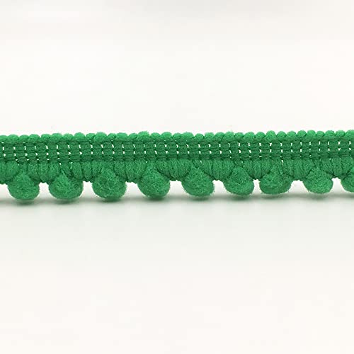 Aniyan 10 Yards Poms Quaste Borte 1cm Pomponborte Bommelborte Spitzenband, Dekoband, DIY Nähen Kleidung Vorhang Handarbeit Zubehör, Grün Aniyan 10 Yards Poms Quaste Borte 1cm Pomponborte Bommelborte Spitzenband, Dekoband, DIY Nähen Kleidung Vorhang Handarbeit Zubehör, Grün von Aniyan