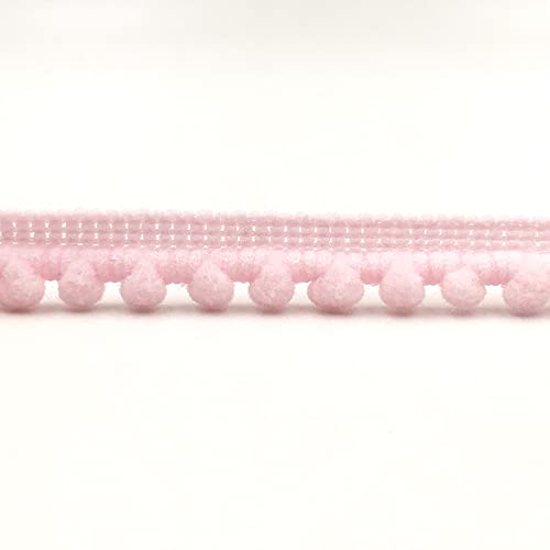 Aniyan 10 Yards Poms Quaste Borte 1cm Pomponborte Bommelborte Spitzenband, Dekoband, DIY Nähen Kleidung Vorhang Handarbeit Zubehör, Rosa Aniyan 10 Yards Poms Quaste Borte 1cm Pomponborte Bommelborte Spitzenband, Dekoband, DIY Nähen Kleidung Vorhang Handarbeit Zubehör, Rosa von Aniyan