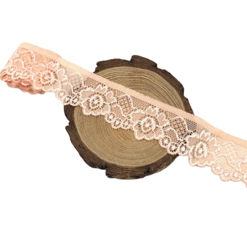Aniyan 3.3cm Elastisches Spitzenband Spitzenbordüre, Weiche Spitze zum Nähen, Dekoband für DIY Handwerk, Kleidung, Hochzeit, Geschenkverpackung – 3.3cm x 5Yards Yards Champagner Aniyan 3.3cm Elastisches Spitzenband Spitzenbordüre, Weiche Spitze zum Nähen, Dekoband für DIY Handwerk, Kleidung, Hochzeit, Geschenkverpackung – 3.3cm x 5Yards Yards Champagner von Aniyan