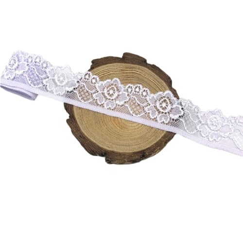 Aniyan 3.3cm Elastisches Spitzenband Spitzenbordüre, Weiche Spitze zum Nähen, Dekoband für DIY Handwerk, Kleidung, Hochzeit, Geschenkverpackung – 3.3cm x 5Yards Yards Hellviolett Aniyan 3.3cm Elastisches Spitzenband Spitzenbordüre, Weiche Spitze zum Nähen, Dekoband für DIY Handwerk, Kleidung, Hochzeit, Geschenkverpackung – 3.3cm x 5Yards Yards Hellviolett von Aniyan
