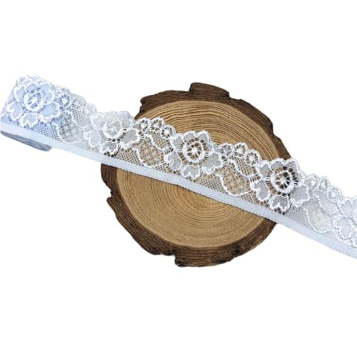 Aniyan 3.3cm Elastisches Spitzenband Spitzenbordüre, Weiche Spitze zum Nähen, Dekoband für DIY Handwerk, Kleidung, Hochzeit, Geschenkverpackung – 3.3cm x 5Yards Yards Himmelblau Aniyan 3.3cm Elastisches Spitzenband Spitzenbordüre, Weiche Spitze zum Nähen, Dekoband für DIY Handwerk, Kleidung, Hochzeit, Geschenkverpackung – 3.3cm x 5Yards Yards Himmelblau von Aniyan