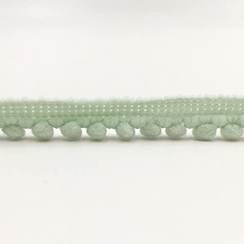 Aniyan 5 Yards Poms Quaste Borte 1cm Pomponborte Bommelborte Spitzenband, Dekoband, DIY Nähen Kleidung Vorhang Handarbeit Zubehör, Blaugrün Aniyan 5 Yards Poms Quaste Borte 1cm Pomponborte Bommelborte Spitzenband, Dekoband, DIY Nähen Kleidung Vorhang Handarbeit Zubehör, Blaugrün von Aniyan