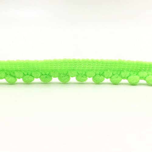 Aniyan 5 Yards Poms Quaste Borte 1cm Pomponborte Bommelborte Spitzenband, Dekoband, DIY Nähen Kleidung Vorhang Handarbeit Zubehör, Hellgrün Aniyan 5 Yards Poms Quaste Borte 1cm Pomponborte Bommelborte Spitzenband, Dekoband, DIY Nähen Kleidung Vorhang Handarbeit Zubehör, Hellgrün von Aniyan
