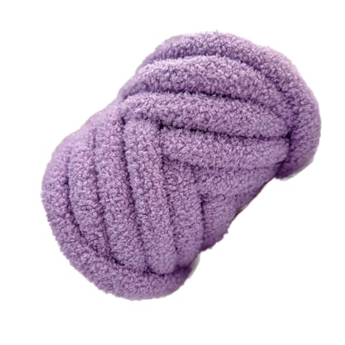 Aniyan Dicke Wolle 500g, Flauschige Chenille Garn für Armstricken & Häkeln, Weiche Polyester Strickwolle zum DIY Handarbeit, Decken, Schals, Lila Aniyan Dicke Wolle 500g, Flauschige Chenille Garn für Armstricken & Häkeln, Weiche Polyester Strickwolle zum DIY Handarbeit, Decken, Schals, Lila von Aniyan