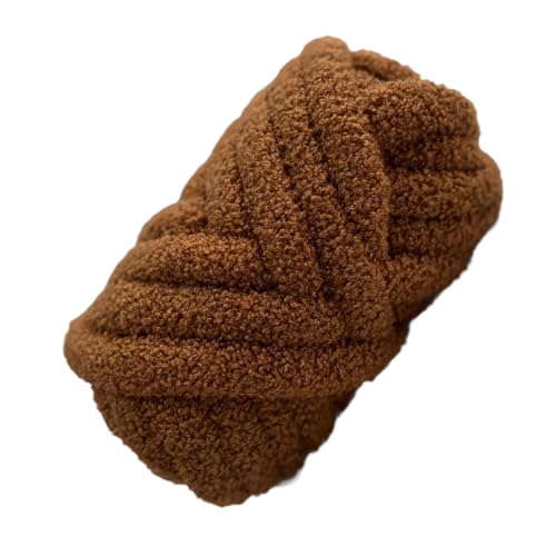 Aniyan Dicke Wolle 750g, Flauschige Chenille Garn für Armstricken & Häkeln, Weiche Polyester Strickwolle zum DIY Handarbeit, Decken, Schals, Karamell Aniyan Dicke Wolle 750g, Flauschige Chenille Garn für Armstricken & Häkeln, Weiche Polyester Strickwolle zum DIY Handarbeit, Decken, Schals, Karamell von Aniyan