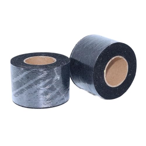 Aniyan Tüllstoff Rolle, Glitzer Tüll, Pailletten Tüllband für Hochzeit, Party, Tutu Rock, Deko, Geschenkverpackung, Nähen, Bastel,5cmx25Y-(Black B) von Aniyan