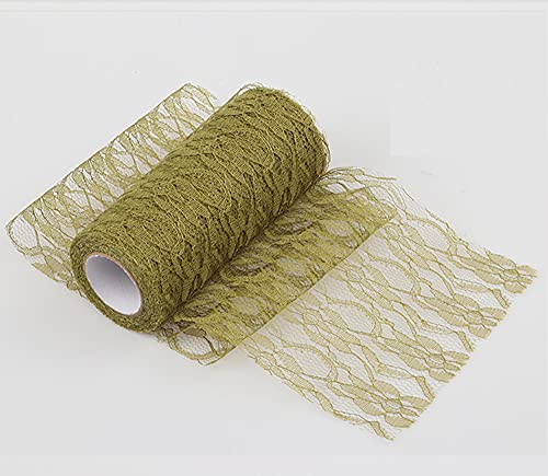 Feste Spitzenborte 30cm*10Y Amerikanisches Netzspitze-Band für Hochzeitsdeko, DIY Basteln, Brautkleider, Tischdekor, Geschenkverpackung, Nähprojekte, Grün-1 Feste Spitzenborte 30cm*10Y Amerikanisches Netzspitze-Band für Hochzeitsdeko, DIY Basteln, Brautkleider, Tischdekor, Geschenkverpackung, Nähprojekte, Grün-1 von Aniyan