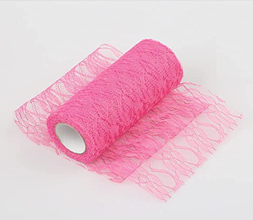 Feste Spitzenborte 30cm*10Y Amerikanisches Netzspitze-Band für Hochzeitsdeko, DIY Basteln, Brautkleider, Tischdekor, Geschenkverpackung, Nähprojekte, Rosa-2 Feste Spitzenborte 30cm*10Y Amerikanisches Netzspitze-Band für Hochzeitsdeko, DIY Basteln, Brautkleider, Tischdekor, Geschenkverpackung, Nähprojekte, Rosa-2 von Aniyan