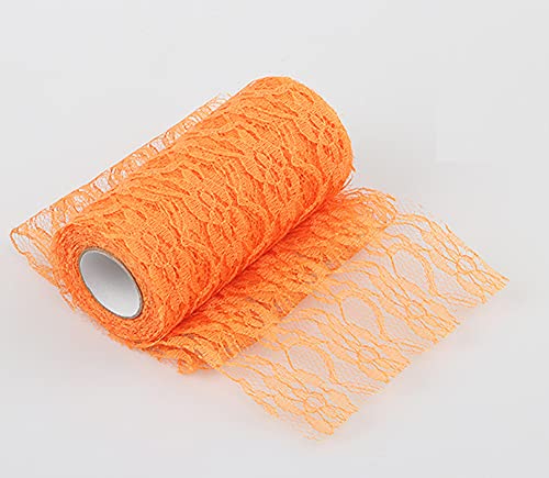 Feste Spitzenborte 30cm*25Y Amerikanisches Netzspitze-Band für Hochzeitsdeko, DIY Basteln, Brautkleider, Tischdekor, Geschenkverpackung, Nähprojekte, Orange Feste Spitzenborte 30cm*25Y Amerikanisches Netzspitze-Band für Hochzeitsdeko, DIY Basteln, Brautkleider, Tischdekor, Geschenkverpackung, Nähprojekte, Orange von Aniyan