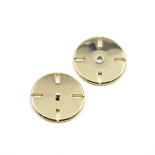 Druckknöpfe für Mäntel und Pullover, 10-teiliges Set , gold, 25 mm von Anjing