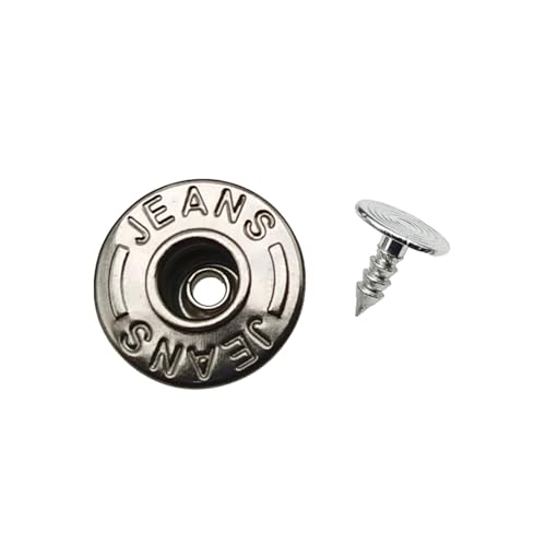 Fashion Tack Druckknopf Nieten Metall Jeansknopf Schaft Knopf für Kleidung Hosen Nähen Kleidung 10 Stück Fashion Tack Druckknopf Nieten Metall Jeansknopf Schaft Knopf für Kleidung Hosen Nähen Kleidung 10 Stück von Anjing