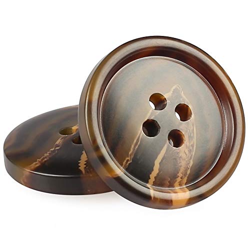 Kunstharz Taste 4 Löcher Symbole Classic Basic Tasten Verschiedene Größen, coffee, 20 mm 10pcs Kunstharz Taste 4 Löcher Symbole Classic Basic Tasten Verschiedene Größen, coffee, 20 mm 10pcs von Anjing