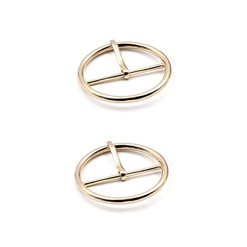O-Ring-Gürtelschnalle aus Metall, geschweißt, für Damen, Kleider, DIY, Nähen, Handwerk, Zubehör und Taschen, Rucksackriemen, Gold, 30 mm O-Ring-Gürtelschnalle aus Metall, geschweißt, für Damen, Kleider, DIY, Nähen, Handwerk, Zubehör und Taschen, Rucksackriemen, Gold, 30 mm von Anjing