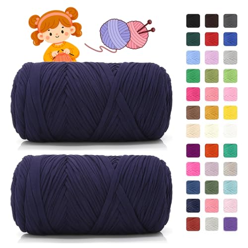 T shirt Garn zum Häkeln & Stricken- je 400g/150m, Häkelgarn Dickes Yarn für Häkeltaschen/Körbe/Teppiche, Heimdekoration/Deko T shirt Garn zum Häkeln & Stricken- je 400g/150m, Häkelgarn Dickes Yarn für Häkeltaschen/Körbe/Teppiche, Heimdekoration/Deko von AnkekolyStar