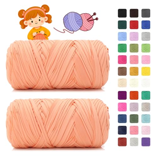 T shirt Garn zum Häkeln & Stricken- je 400g/150m, Häkelgarn Dickes Yarn für Häkeltaschen/Körbe/Teppiche, Heimdekoration/Deko T shirt Garn zum Häkeln & Stricken- je 400g/150m, Häkelgarn Dickes Yarn für Häkeltaschen/Körbe/Teppiche, Heimdekoration/Deko von AnkekolyStar