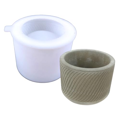 Runde Betonform für Blumentopf, Gips, Zement, Sukkulenten, Topfform, Epoxidharz, Schmuck, Aufbewahrungsbox, Silikon-Ton-Form Runde Betonform für Blumentopf, Gips, Zement, Sukkulenten, Topfform, Epoxidharz, Schmuck, Aufbewahrungsbox, Silikon-Ton-Form von Anktily