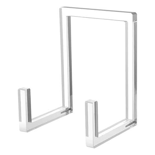 Anloximt Buchhalter, Acryl -Staffelei Stand | Multifunktional Display Ständer für Album,Acrylbildrahmen, dekoratives Rack für Wohnzimmer, Schlafzimmer, Arbeitszimmer von Anloximt