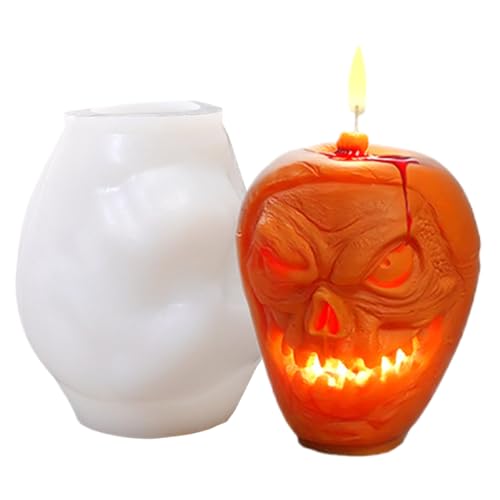 Anloximt Halloween Formen,Seifengussform Silikon - Leicht Entnehmbare Formen Für Aromatherapie Bastelprojekte Mit Epoxidharz Deko Anloximt Halloween Formen,Seifengussform Silikon - Leicht Entnehmbare Formen Für Aromatherapie Bastelprojekte Mit Epoxidharz Deko von Anloximt